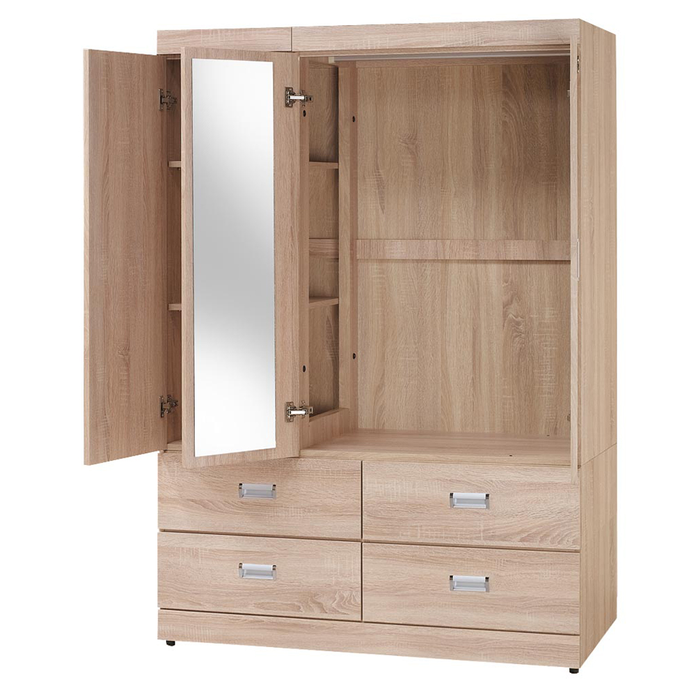 弗格森原橡木4X6尺衣櫥